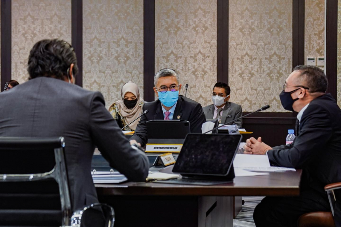 Mesyuarat bersama YB Menteri Kanan Pertahanan, YB Menteri Kesihatan dan YB Menteri Komunikasi dan Multimedia